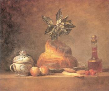 Jean Baptiste Simeon Chardin : The Brioche